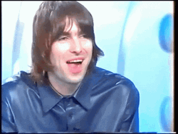 Young Liam Gallagher Speaking GIF