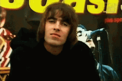Young Liam Gallagher Staring GIF