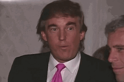 Young Lip Bite Trump Dancing GIF