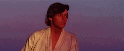 Young Luke Skywalker Staring GIF