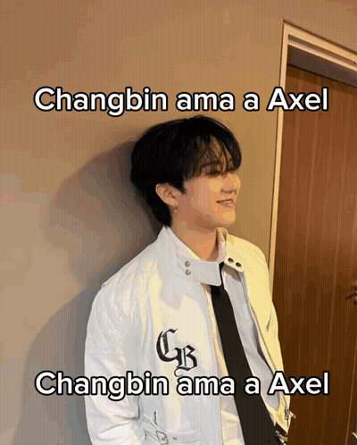 Young Man Changbin Ama A Axel GIF