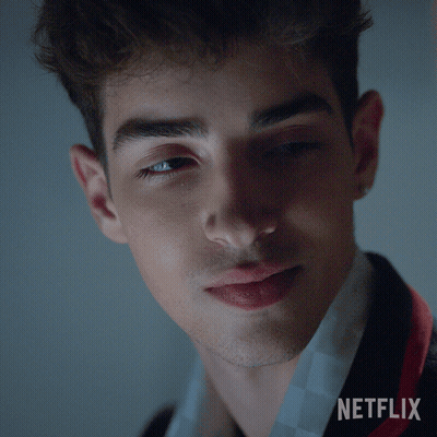 Young Man Close Up Netflix Logo GIF