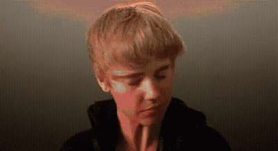 Young Man Close-Up With Eyes Closed GIF
