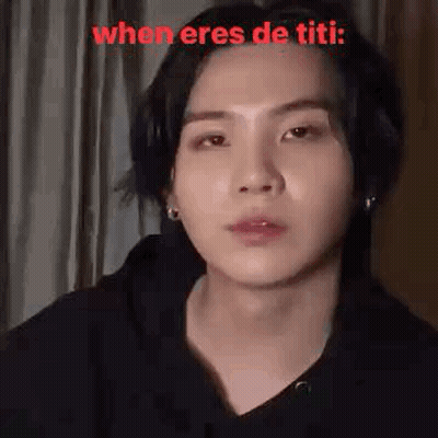 Young Man Close Up With When Eres De Titi GIF