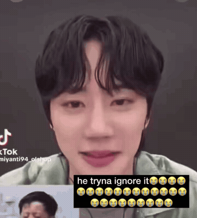 Young Man Crying He Tryna Ignore It GIF