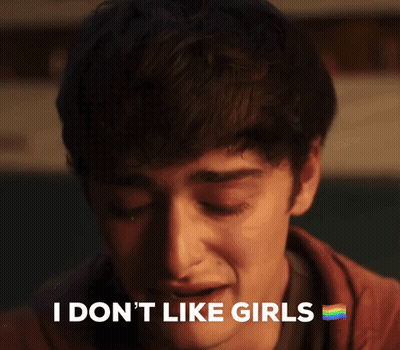 Young Man Crying Saying I Don't Like Girls GIF