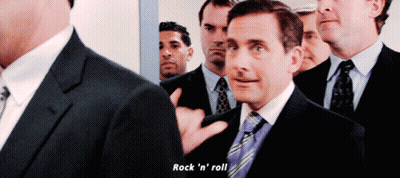 Young Man Dancing With Microphone GIF