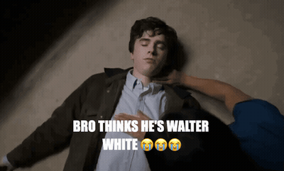 Young Man Eating Food With Fork And Knife GIF