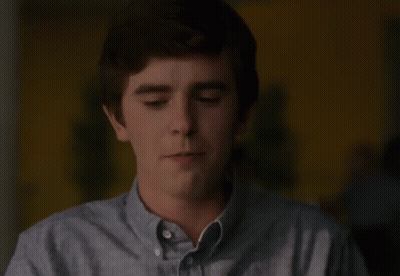 Young Man Eating With Fork And Knife GIF