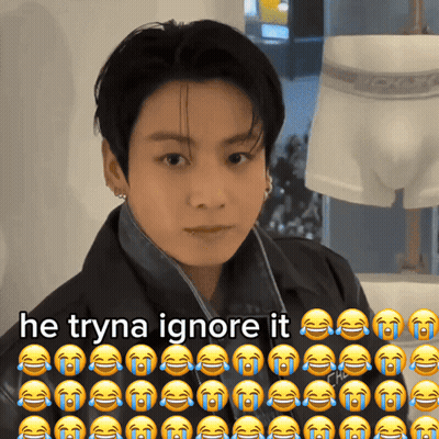 Young Man He Tryna Ignore It GIF