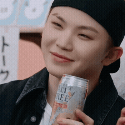 Young Man Holding Can Saying Ally Free GIF