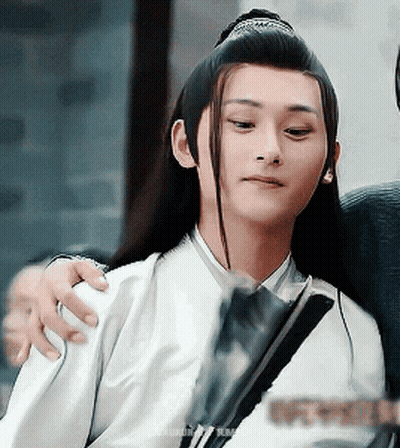Young Man Hugged By Woman GIF