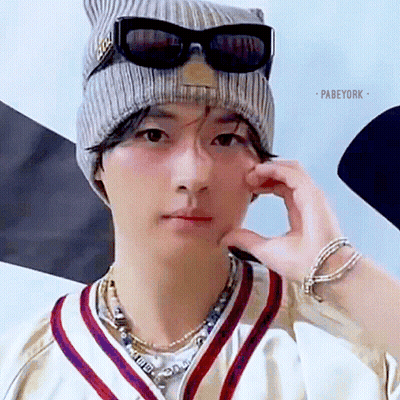 Young Man In Beanie And Sunglasses Making A Face GIF