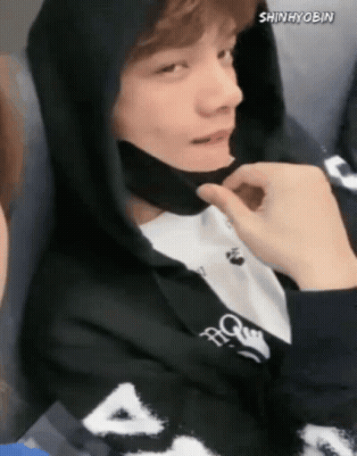 Young Man In Black Hoodie With Letter A GIF