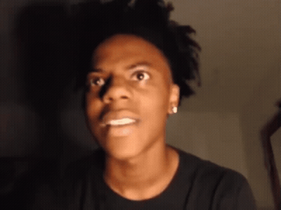 Young Man In Black Shirt Looking Up GIF