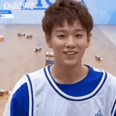 Young Man In Blue And White Jersey Number 2912 GIF