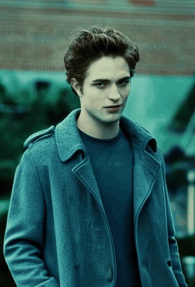 Young Man In Blue Coat And Shirt GIF