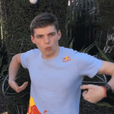 Young Man In Blue Red Bull T-Shirt Pointing At Himself GIF