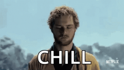 Young Man In Blue Shirt GIF
