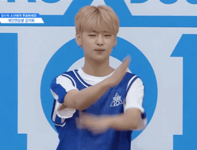 Young Man In Blue Shirt Ao GIF