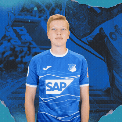 Young Man In Blue Shirt Saying Sap GIF