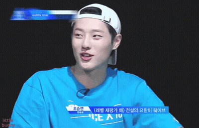 Young Man In Blue Shirt Saying X10 GIF