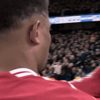 Young Man In Blue Soccer Jersey On Field GIF