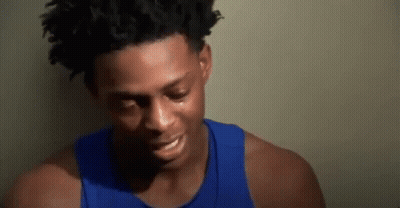 Young Man In Blue Tank Top Crying GIF