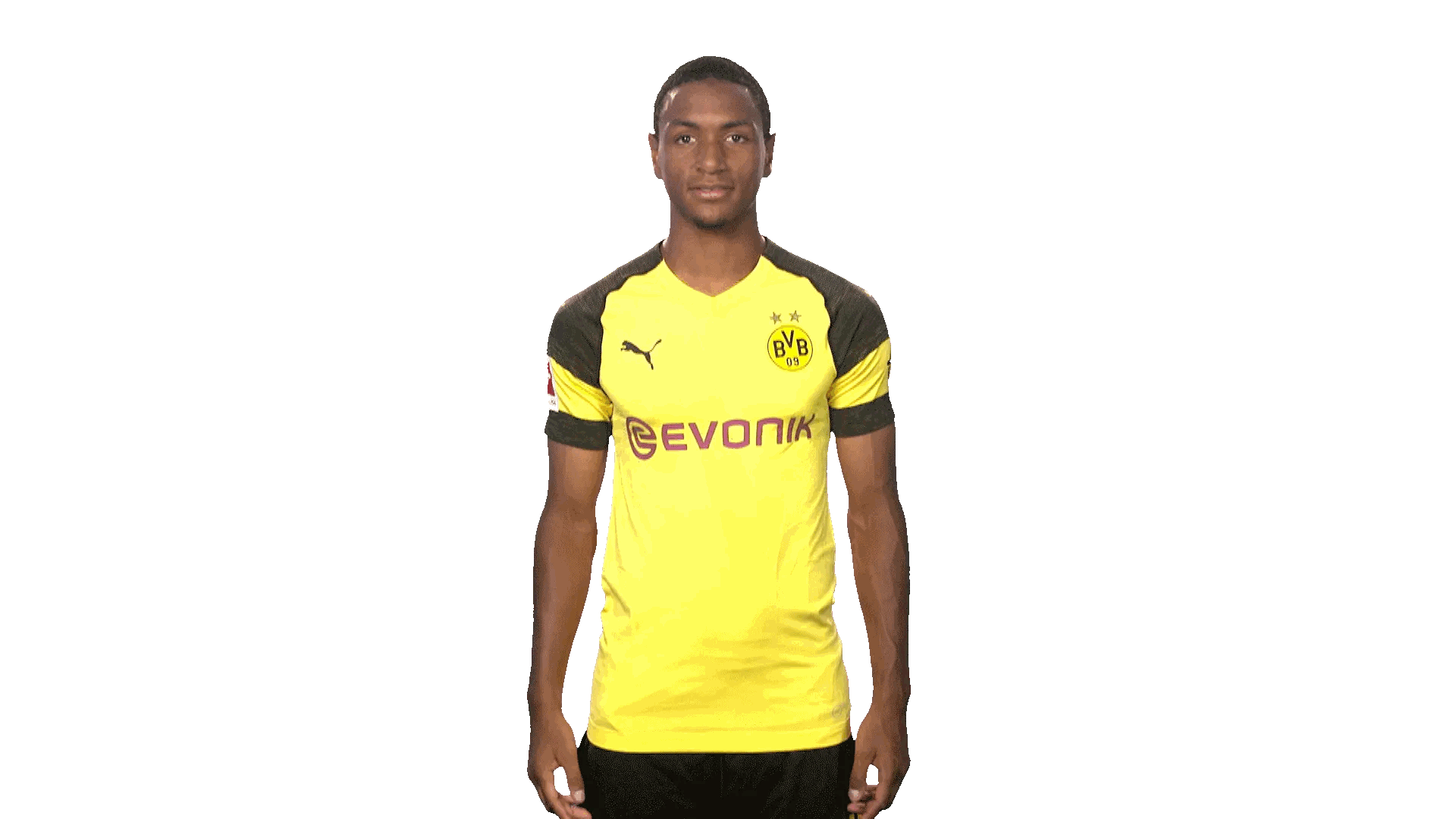 Young Man In Evonik Jersey Sticker