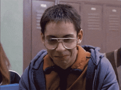 Young Man In Glasses And Blue Hoodie GIF