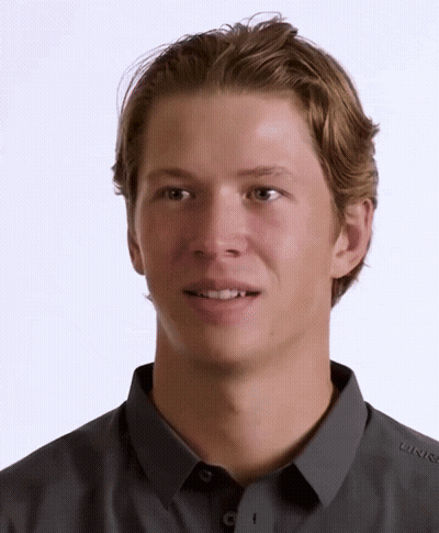 Young Man In Grey Shirt Saying Iris GIF