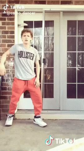 Young Man In Hollister Shirt GIF