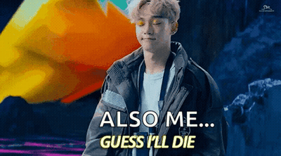 Young Man In Jacket Saying Also Me Guess I'll Die GIF