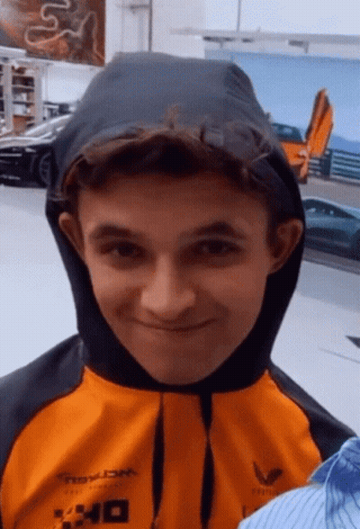 Young Man In McLaren Hoodie GIF