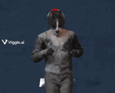 Young Man In Nike Hoodie Looking Up GIF