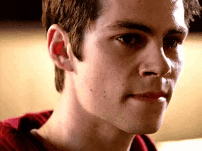 Young Man In Red Hoodie Close Up GIF