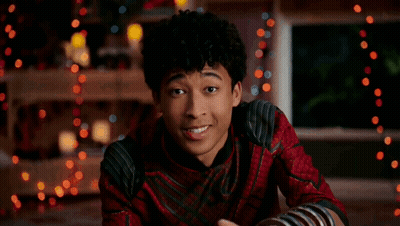 Young Man In Red Jacket Smiling Saying Dude GIF