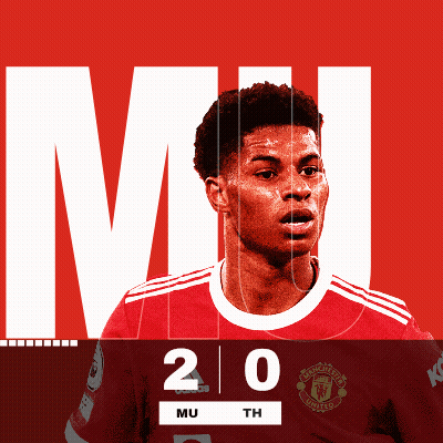 Young Man In Red Manchester United Jersey GIF