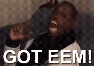 Young Man In Striped Shirt Saying Oh Yeah GIF