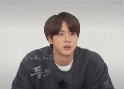 Young Man In Sweater With X = 4X = 5 = 0 GIF