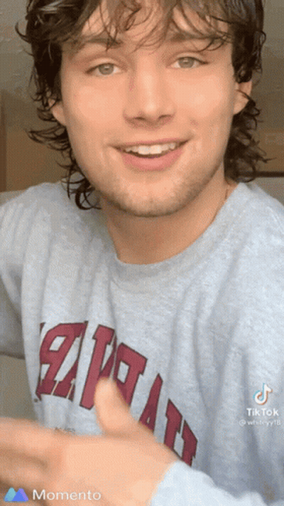 Young Man In UCSD Shirt Giving Thumbs Up GIF