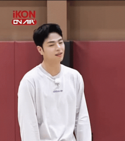 Young Man In White Adidas Shirt Ikon On Air GIF