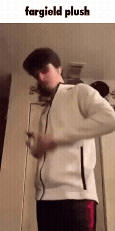 Young Man In White Jacket Fargeld Plush' Door GIF