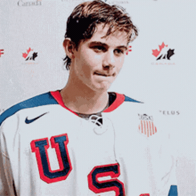 Young Man In White Nike Jersey With TS GIF