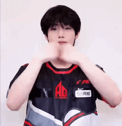 Young Man Making Funny Face GIF