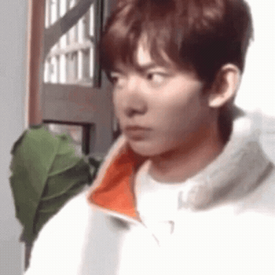 Young Man Making Funny Face GIF