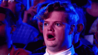Young Man Making Funny Face GIF