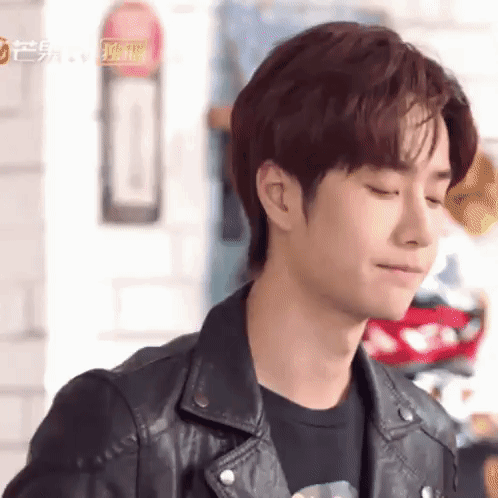 Young Man Making Funny Face GIF