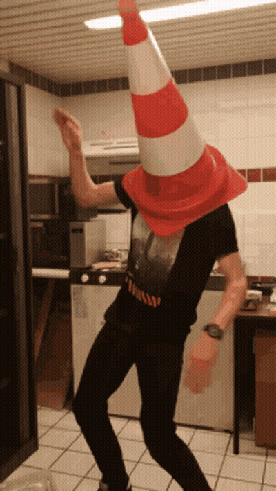 Young Man Making Funny Face Mouth Open GIF