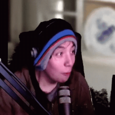 Young Man Making Funny Face GIF